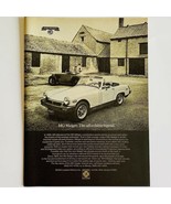Vintage 1975 MG Midget British Leyland MG Magazine Print Ad Convertible ... - $6.62