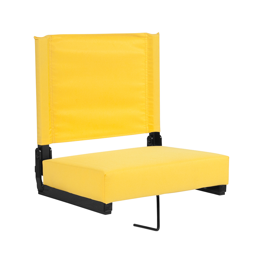 Offex Comfort Ultra Padded Stadium Seat with Builtin Bleacher Hook in