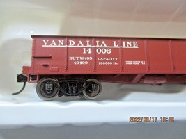 Bowser #42688 VANDALIA LINE General Service 40' Gondola #14006 HO Scale image 2
