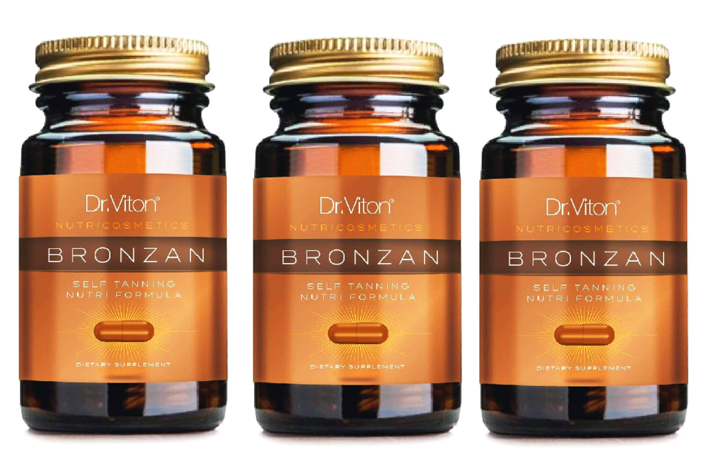 Primary image for 3X Bronzan Dr Viton 100% Natural and Organic - sunless tanning 3X30 capsules