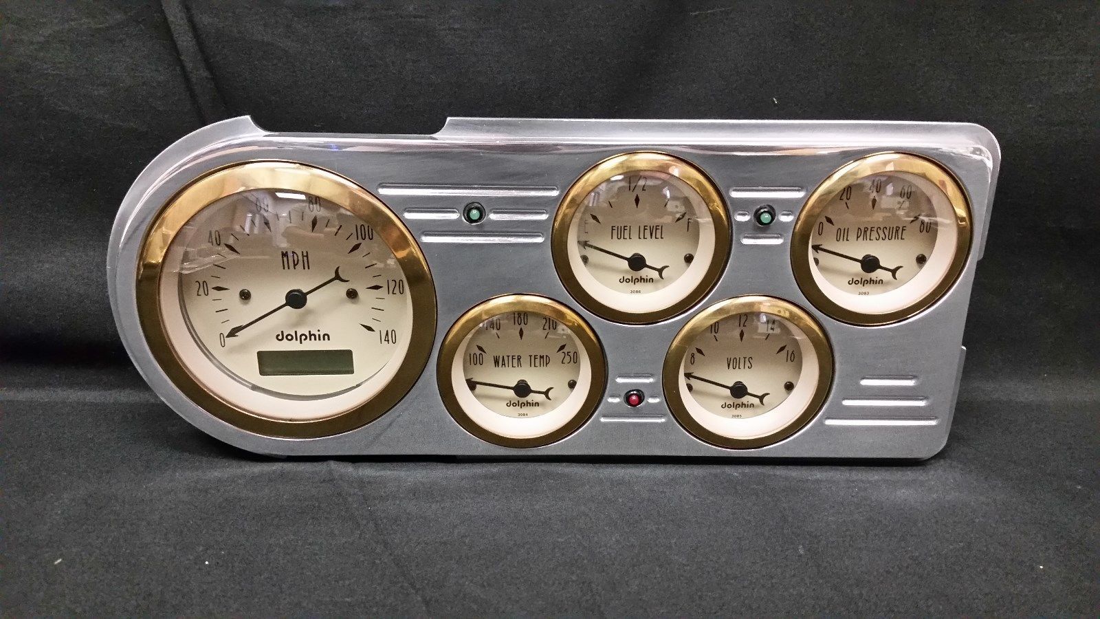 1948 1949 1950 FORD TRUCK 5 GAUGE CLUSTER GOLD Gauges