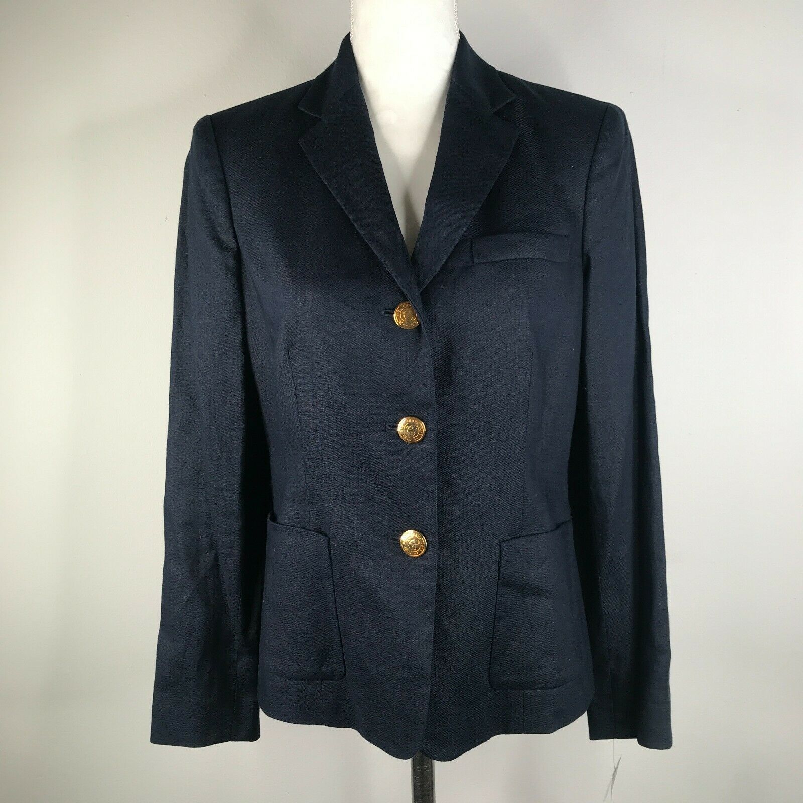 chaps navy blue blazer
