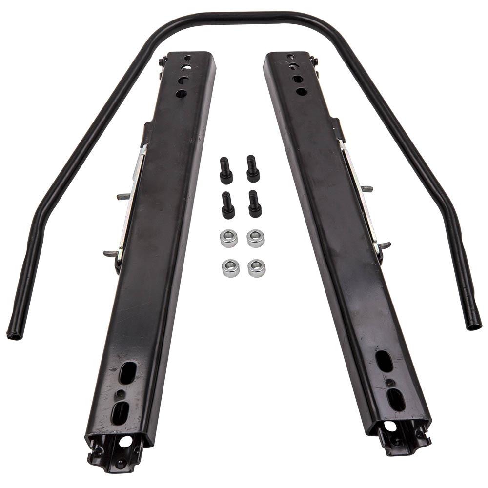 For Racing Seat Universal Seat Slider Rail Track Kit Seat Base Lock ...