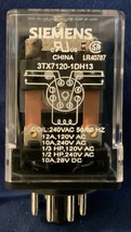 Siemens 3TX7120-1DH13, Dpdt 12AMP Plug In 240VAC, UPC: 754554760599 - $15.59