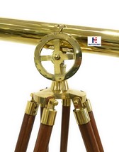 NauticalMart Floor Standing Brass Griffith Astro Telescope 64" Floor Standing Te image 4