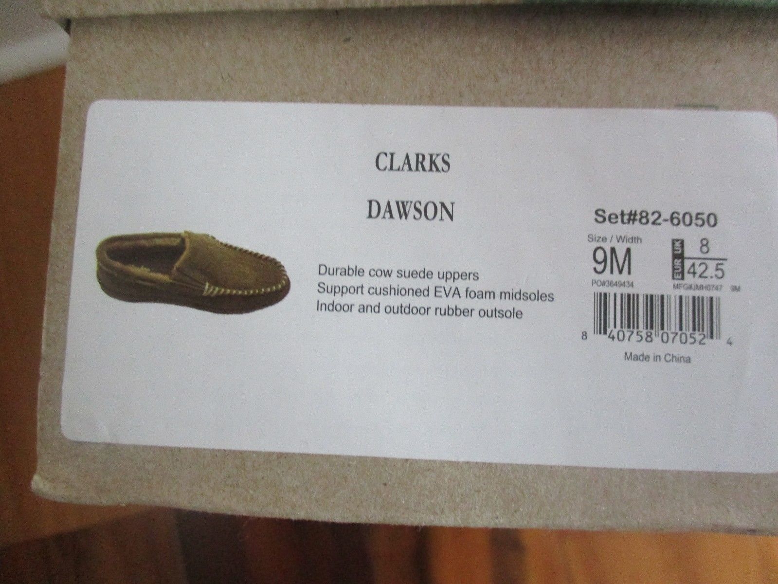 clarks dawson slippers mens
