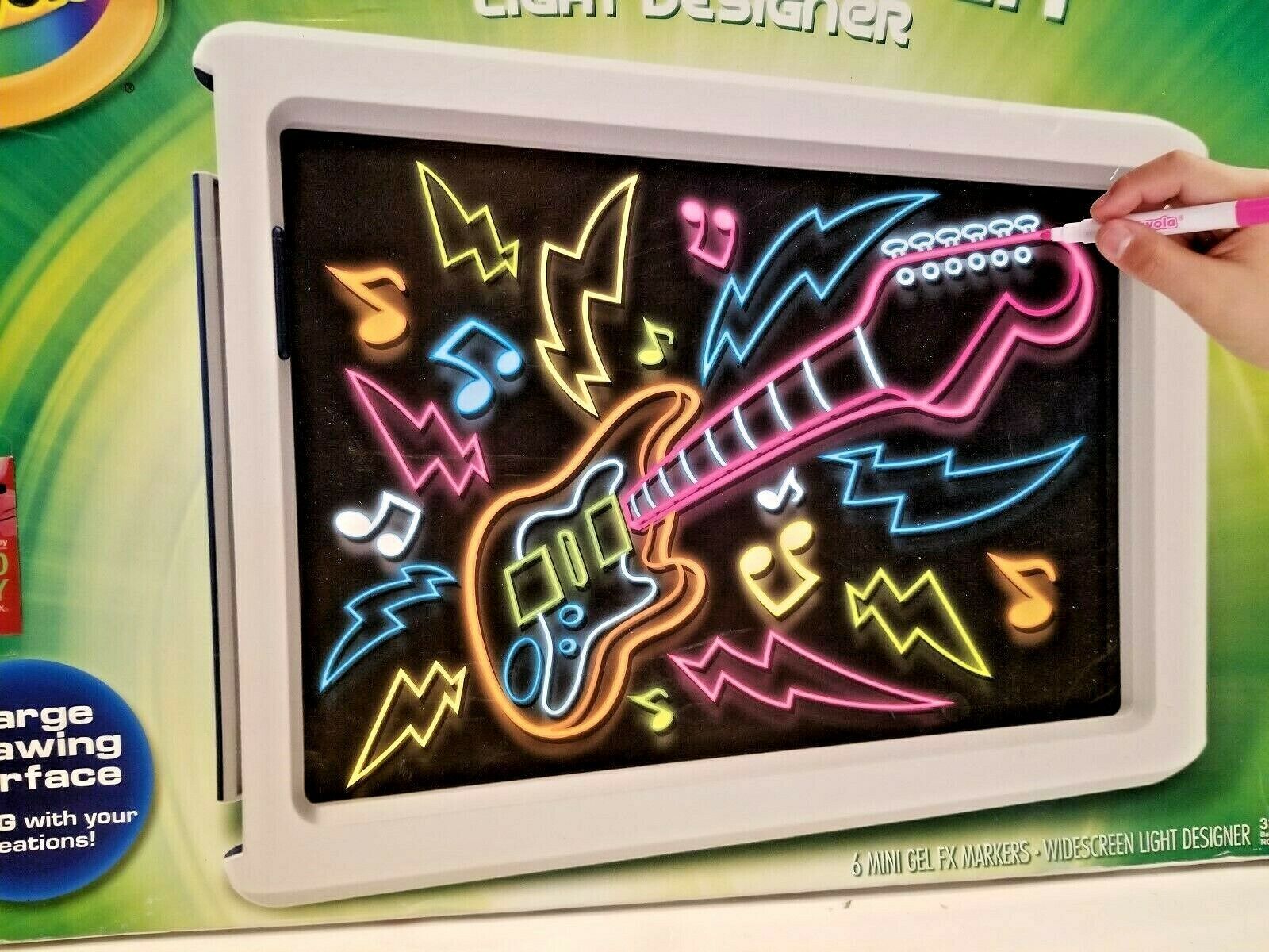 CRAYOLA Widescreen Light Designer Complete Set For Ages 6+ Other
