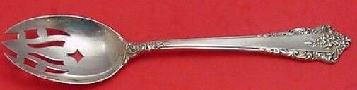 Rondelay by Lunt Sterling Silver Serving Spoon Pierced Original 8 1/4" Vintage - $139.00