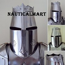 NauticalMart Medieval Knight Crusader Armor Helmet Halloween Costume