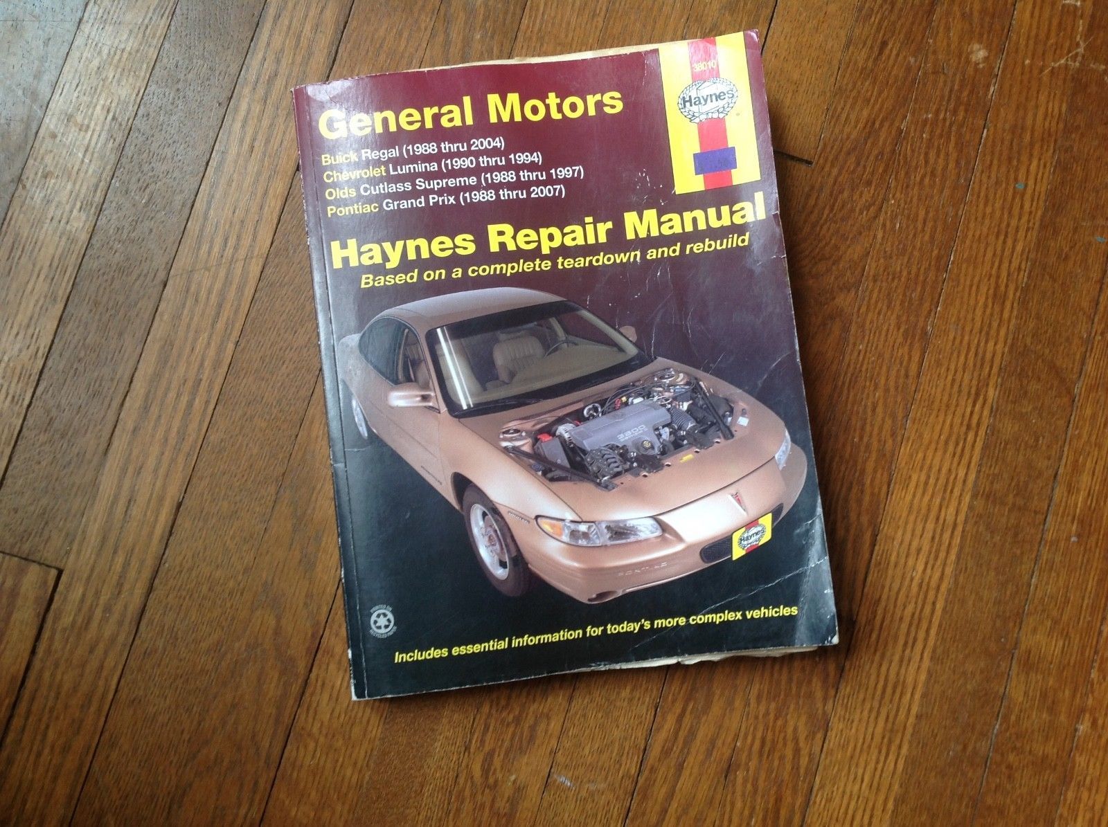 Haynes Repair Manual 38010 General Motors 1988-2002 Buick Chevvy Old Pontiac