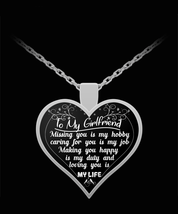To my girlfriend: Loving you is my life,  birthday gifts for girlfriend - $31.95