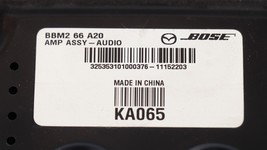 Mazda3 Mazda 3 Bose Radio Stereo Amp Amplifier BBM2-66-A20 image 2