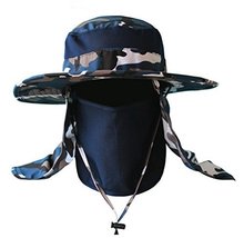 Black Temptation Sun Protection Multi-Functional Outdoor Flap Cap with M... - $19.71