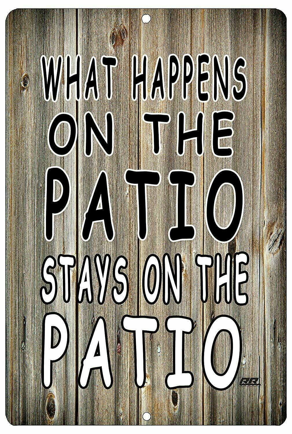 funny-tin-sign-what-happens-on-the-patio-garage-kitchen-decor