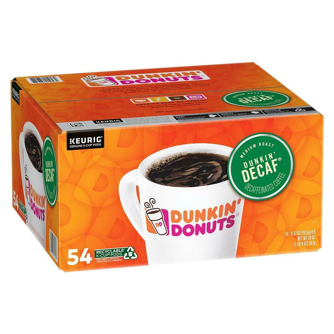 decaf dunkin donuts k cups