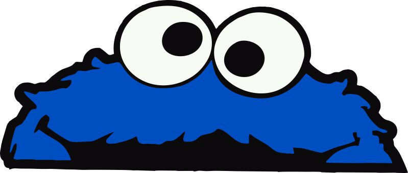 COOKIE MONSTER Sticker Decal Vinyl JDM Euro Drift Lowered illest ...