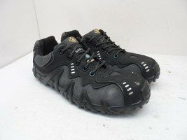 Terra Men&#39;s Spider Composite Toe Casual Work Shoes Black/Grey Size 7M - $75.99