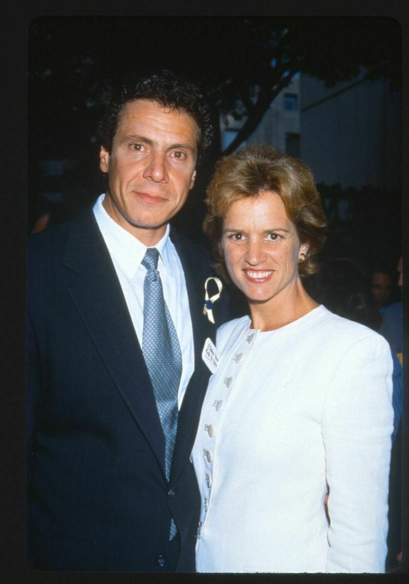 2000 ANDREW CUOMO & KERRY KENNEDY Candid Original 35mm Slide ...