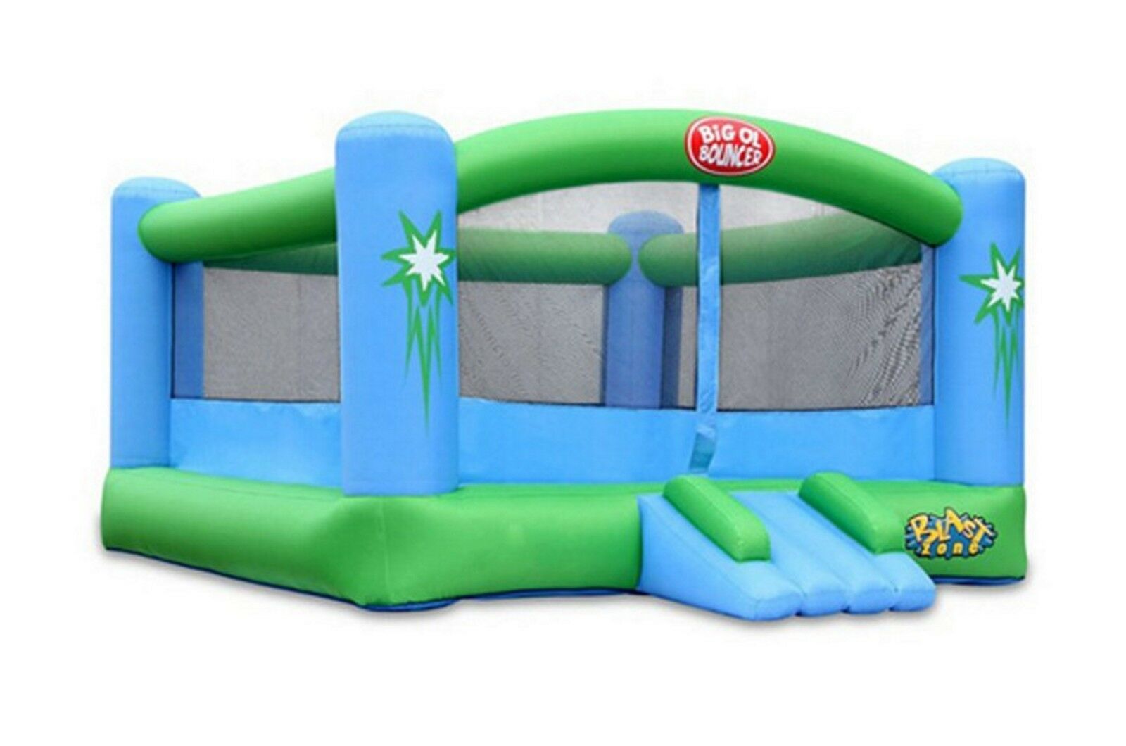 Blast Zone Bounce House Commercial Grade For Kids With Slide Outdoor ...