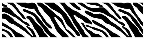 Cool Bike Decorations Fixed Gear Bicycle Sticker for Bicycle Frame - Zebra