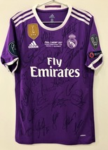 Jersey / Shirt Real Madrid Final Champions League 16/17 #9 Benzema Autographed - $2,000.00