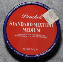 Vintage 2000 Dunhill Standard Mixture Medium Sealed Collectible Tobacco Tin - $250.00