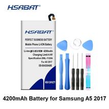 Hsabat 4200mAh EB-BA520ABE Battery For Samsung A5 2017 A520 SM-A520F SM-A520F/DS - $18.48