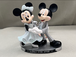 Disney Parks Mickey and Minnie Mouse Happily Ever After Wedding Ornament New image 2