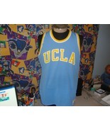Vintage 80&#39;s UCLA Bruins NCAA Basketball Jersey MacGregor Sand Knit L  - $98.99