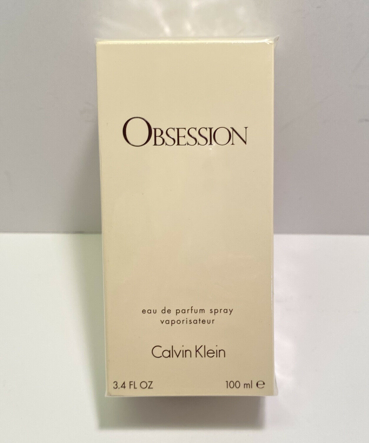 Primary image for Calvin Klein Obession Eau De Parfum Spray 3.4 oz 100 ml New Sealed in Box USA