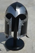 NauticalMart Medieval Barbute Helmet Roman Knight Helmet With Inner Lines