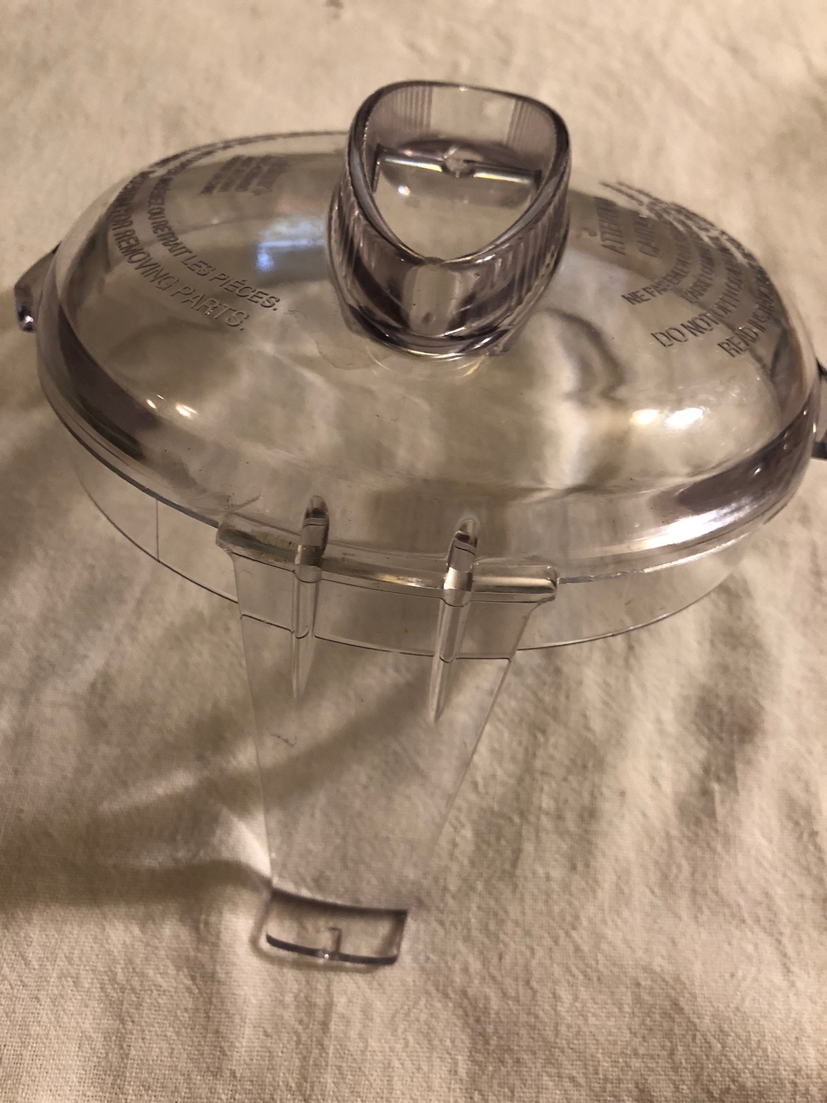 Cuisinart Food Processor DLC4CHBWBC Work Bowl Cover Replacement Food
