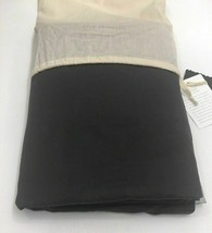 Restoration Hardware Garment-Dyed Sateen Bed Skirt Cotton Twin Charcoal NEW $185 - $42.99