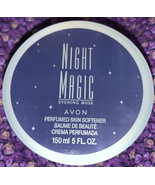Womens Vintage Avon Night Magic Evening Musk Perfumed Skin Softner Cream... - $11.23