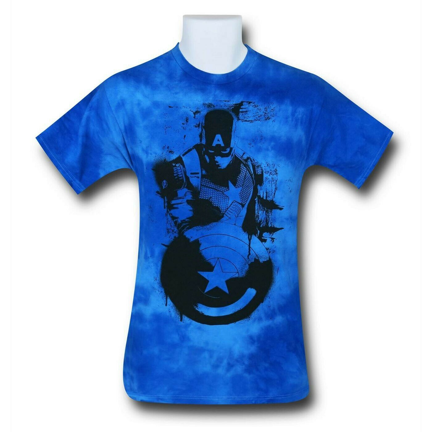 captain america tie dye shirt instructions