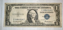 1935 F Series One Dollar Silver Certificate Note Signatures Priest-Anderson - $12.99