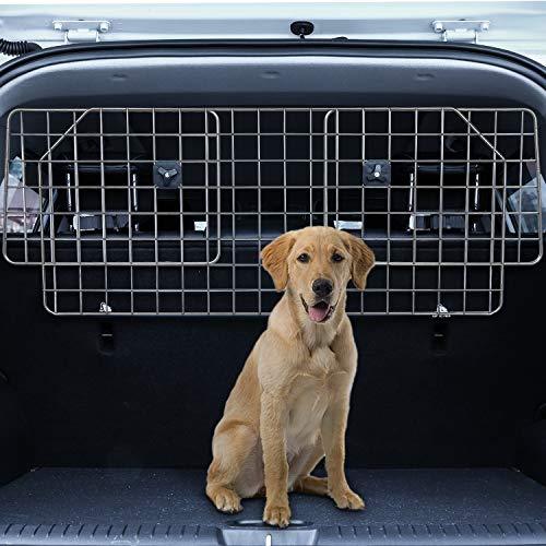 Adakiit Dog Barrier for SUV Car & Vehicles, Adjustable Pet Barrier Car ...