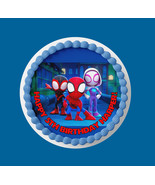 Spidey 7.5 inch uncut cake topper - $10.99