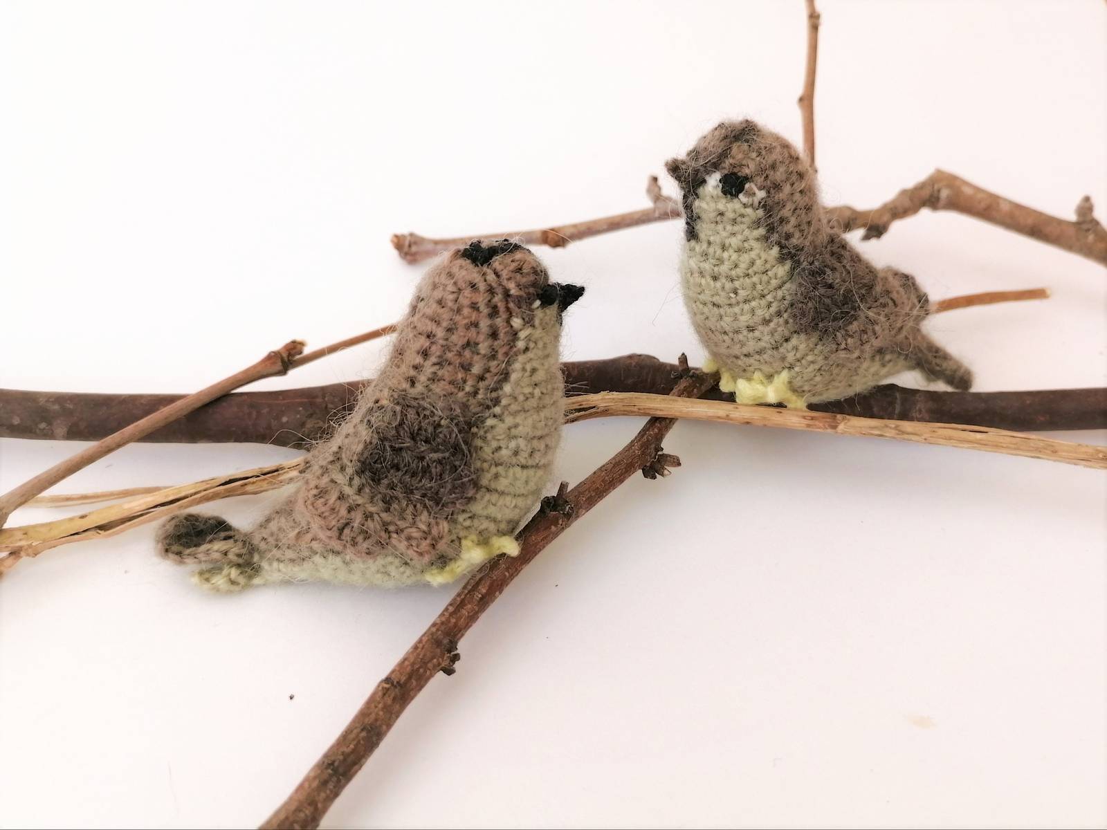 Realistic Sparrow * Real Birds * Crochet Pdf Pattern * Amigurumi Toy 