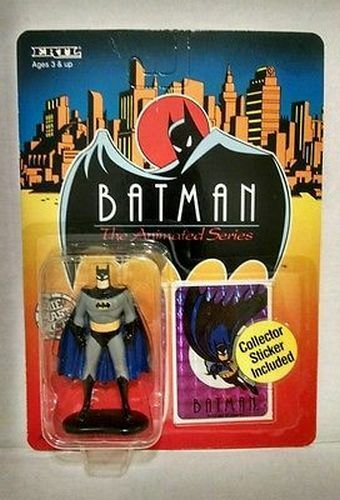 Batman The Animated Series 1993 Batman Die Cast Metal Figure New in ...