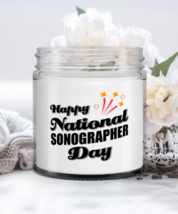 Sonographer Candle - Happy National Day - Funny 9 oz Hand Poured Candle New  - $19.95