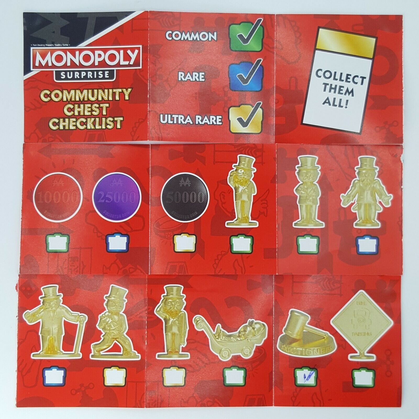 monopoly surprise collectibles