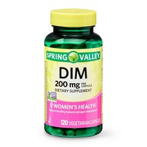 Spring Valley DIM Vegetarian Capsules, 200 mg, 120 Count. - $18.80