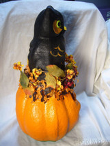 Seasons Gone By Christopher James Halloween Owl on Pumpkin  image 2