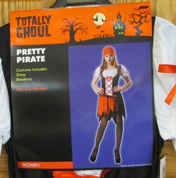 Primary image for Sexy Pretty Pirate Womens Halloween Costume Dress Bandana One Size Red Black 