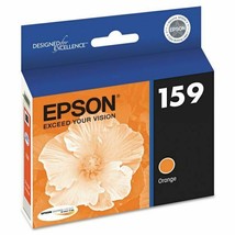 Genuine Epson T159920 159 UltraChrome Hi-Gloss Ink, Orange EXP 10/2021 - $8.90