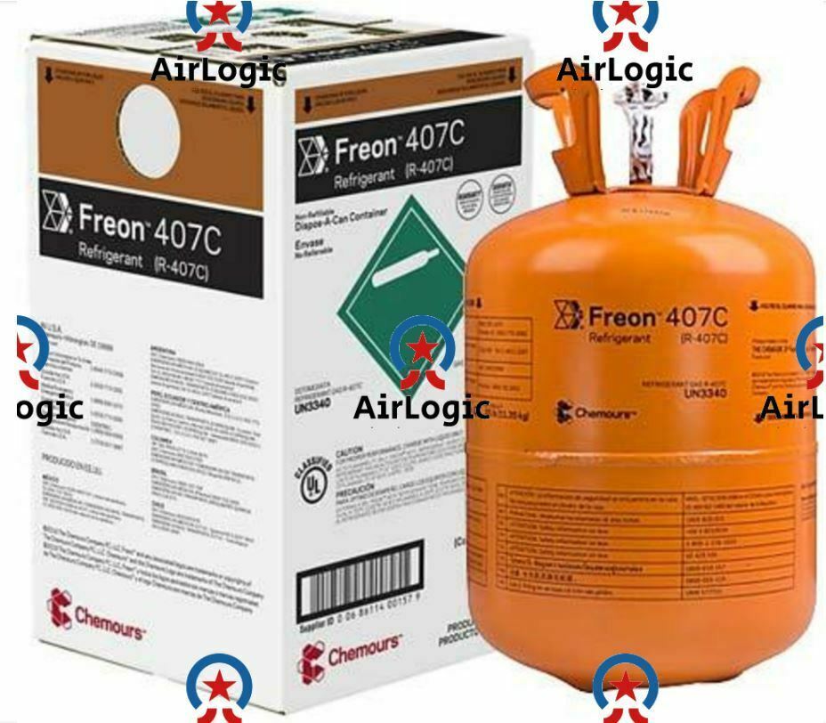 R407C Refrigerant 25lb Cylinder R 407c NEW USA FACTORY SEALED R22     57 