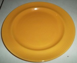 Pier 1, Golden Yellow China Stoneware Large Dinner Plate by Looks Like Lyn, Conc - $21.99
