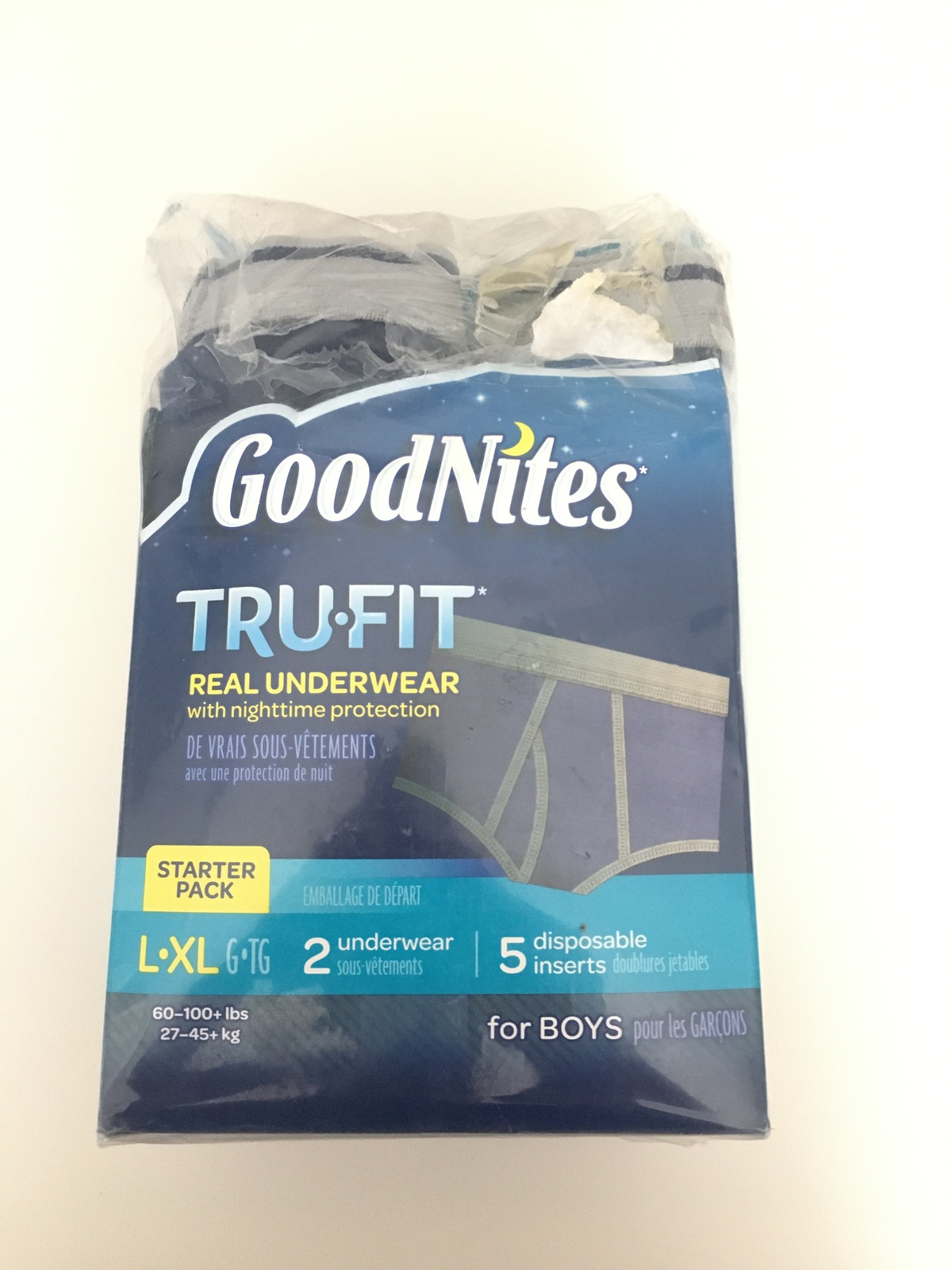 Goodnites trufit real underwear starter pack l/xl - Disposable Diapers