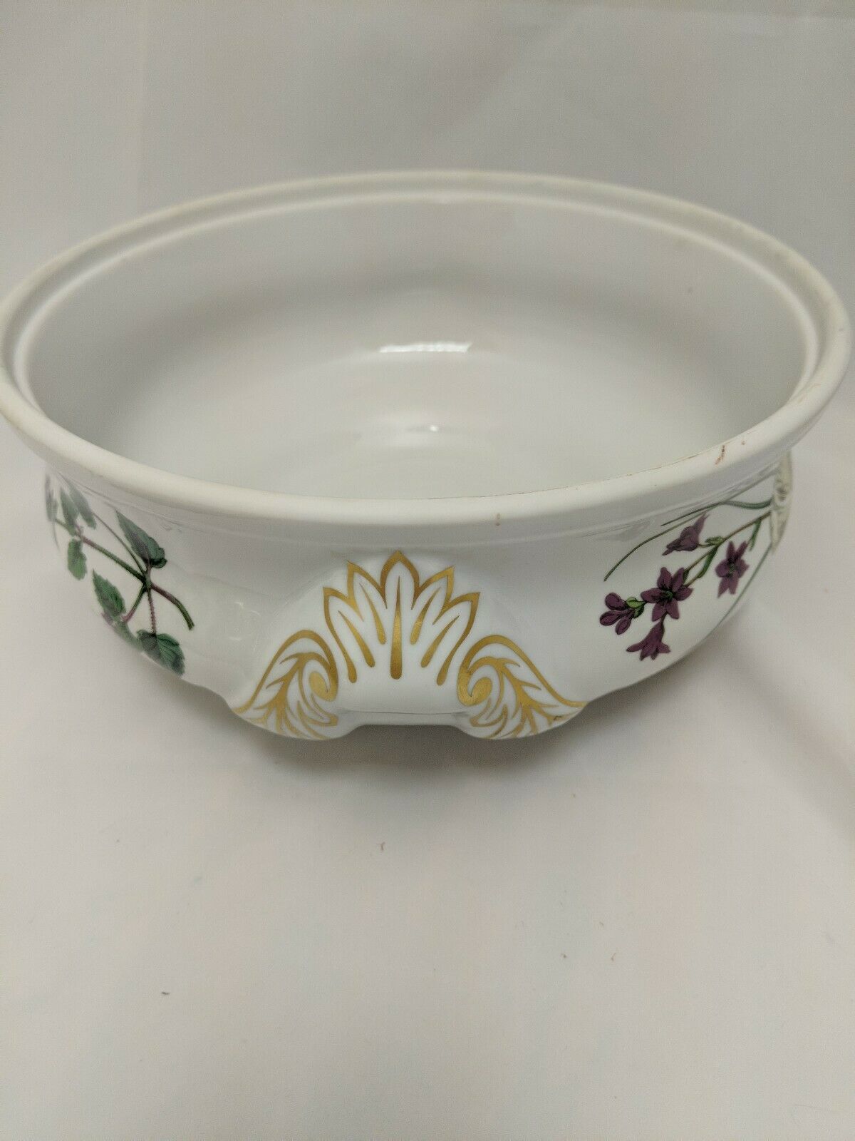 Spode Stafford Flowers White 1.5 qt Casserole Dish W/ Lid England Oven ...